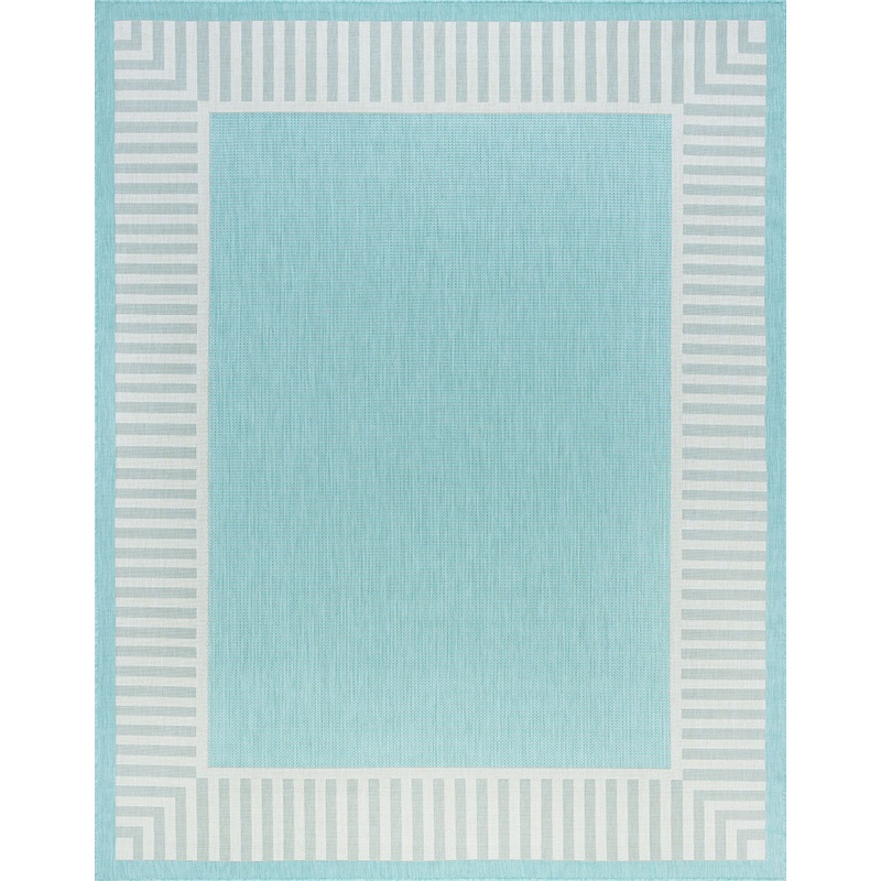Eco-ECO11 Flat Weave Synthetic Blend Indoor/Outdoor Area Rug by Tayse Rugs
