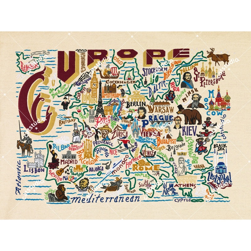 Europe Fine Art Print
