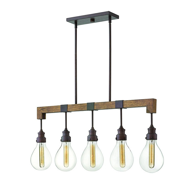 Hinkley 3266 Denton 5-lt 36″ LED Linear Suspension Light