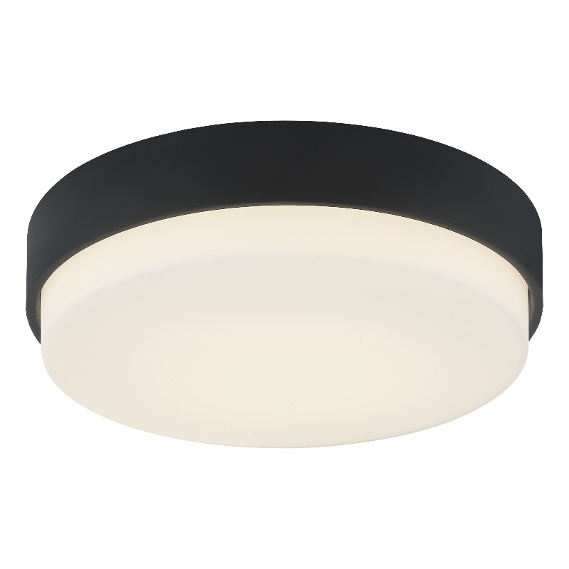Matteo M13203 Quintz 3-lt 15″ LED Flush Mount