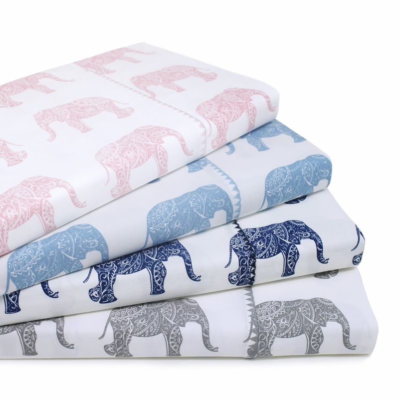 Animal Themed Sheets – Elephants Sheet Set
