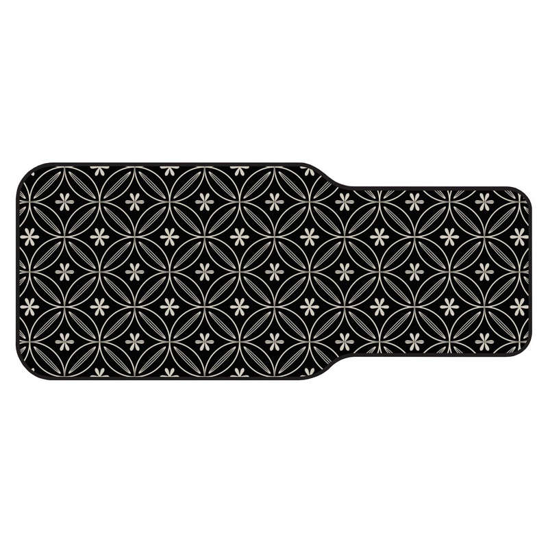 Grace Keyboard Pad OfficeFlat | Black – Premium Vinyl Mat