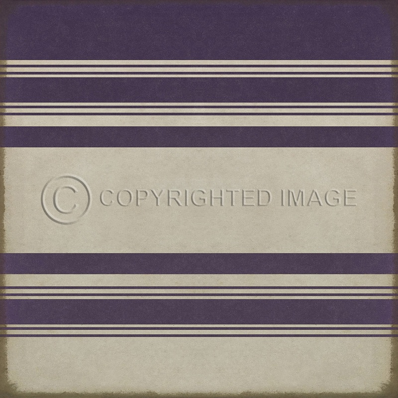 Pattern 50 Organic Stripes White and Purple