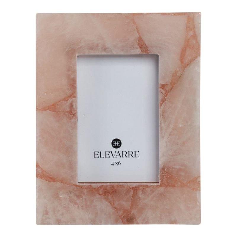 Pink Quartz Photo Frame