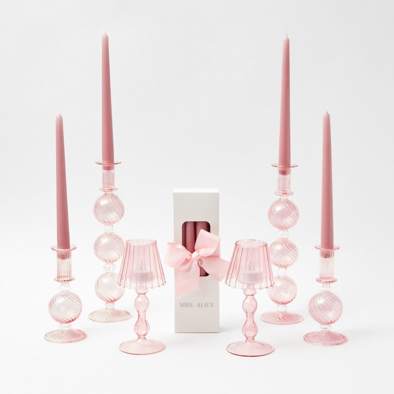 Pretty In Pink Candlescape