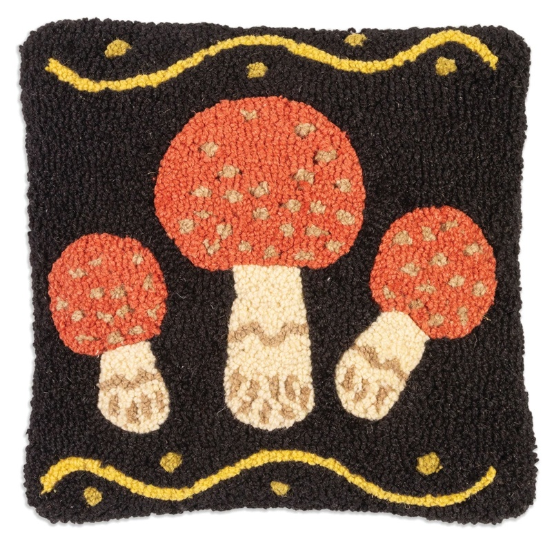 Red Cap Mushroom – 14″ x 14″