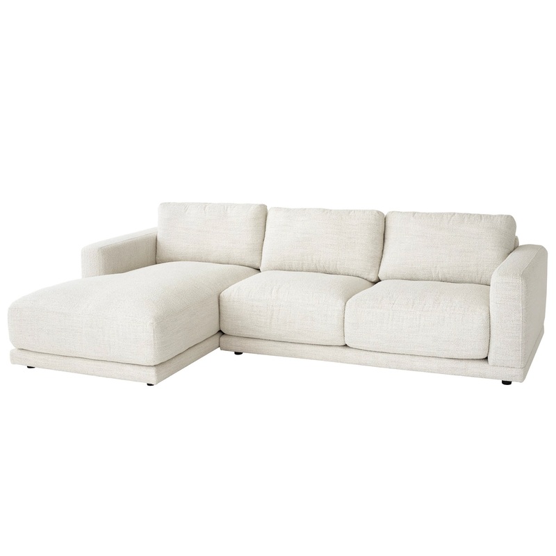 Rowan Two Piece Sectional with Chaise Left Arm | Pearl