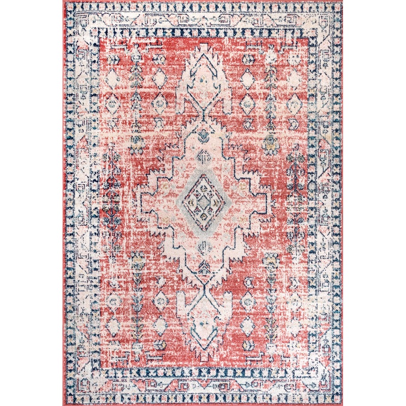 Vintage Medallion Rug | Rust