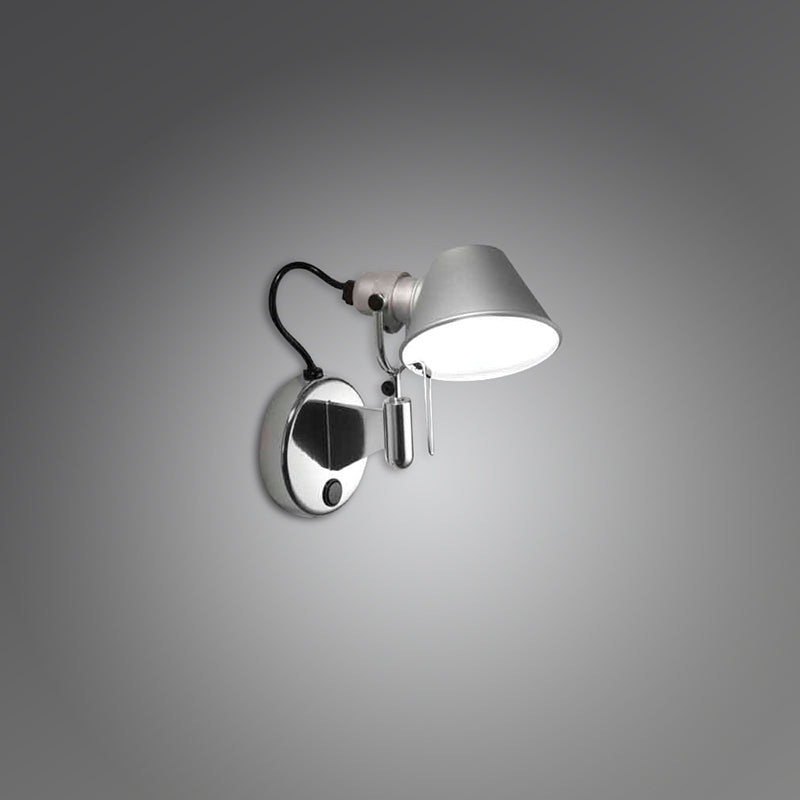 Artemide Tolomeo Micro LED Spot Wall Light w/ Switch
