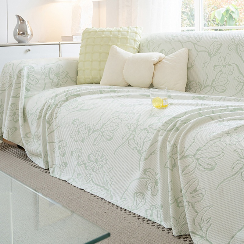 Cooling Gentle Botanical Sofa Cover