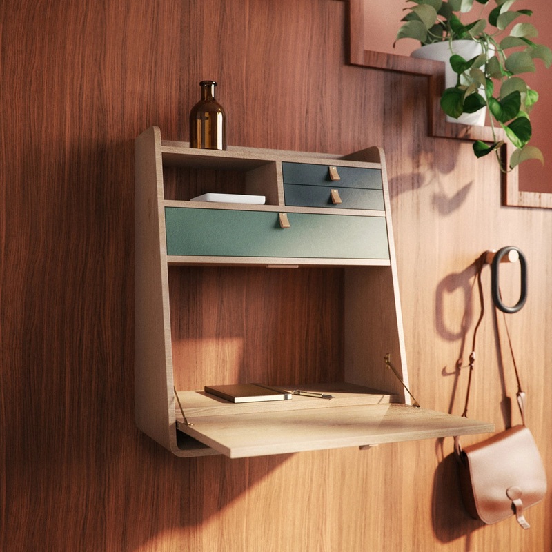 Hart Gaston Floating Writing Desk