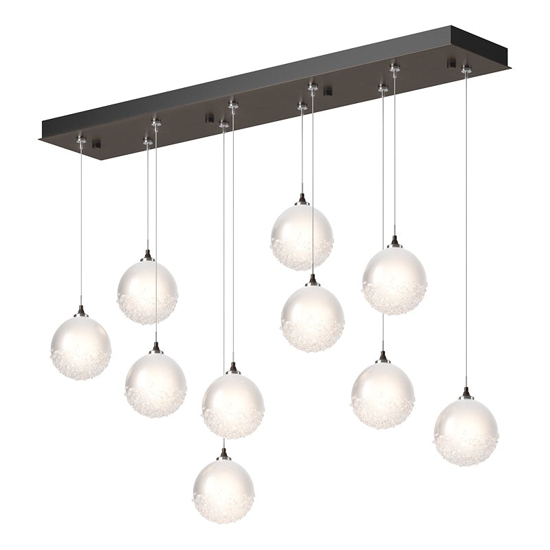 Hubbardton Forge 131130 Fritz Globe 10-lt 45″ LED Pendant
