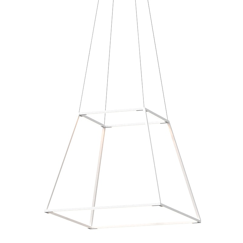 Koncept ZBP-24-RS Z-Bar Rise Square 8-lt 26″ LED Pendant