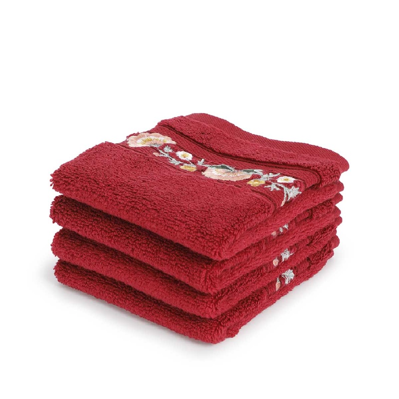 Scarlett Face Towel Set Of 4