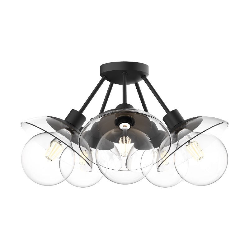 Alora Mood SF517220 Francesca 5-lt 20″ Semi-Flush Mount