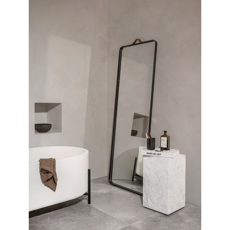 Bath Floor Mirror, Rectangular