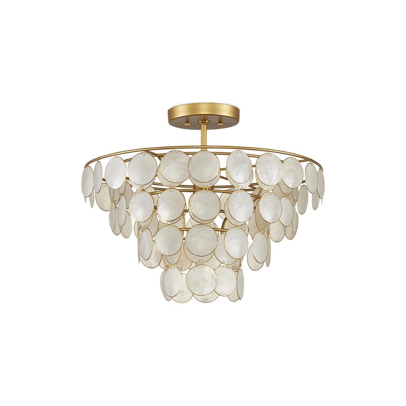 Bon Vivant Semi Flush Mount Ceiling Light