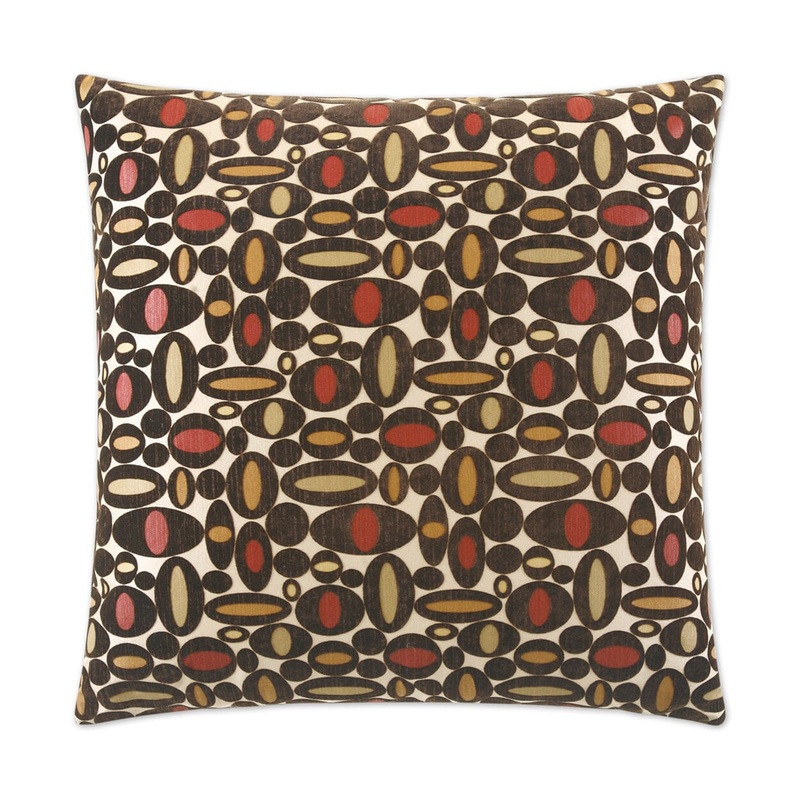D.V. Kap Centric 24″ x 24″ Decorative Throw Pillow | Mink