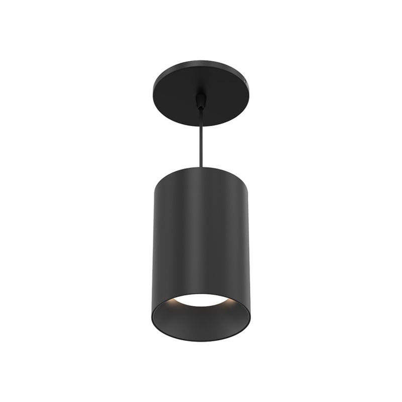Eurofase WHSSU-BR6 Whiskey Broad 6″ 13W LED Cylinder, Suspension Mount, Clear Diffuser