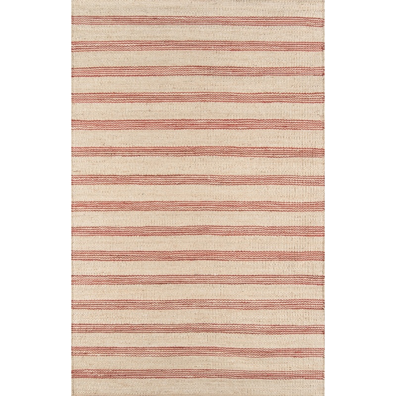 Momeni Montauk Striped Hand Woven Contemporary Rectangle Indoor Area Rug