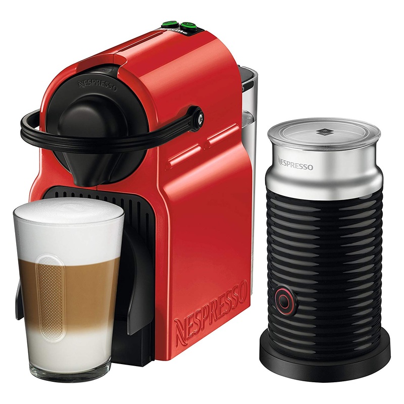 Nespresso Inissia Red Bundle by Breville
