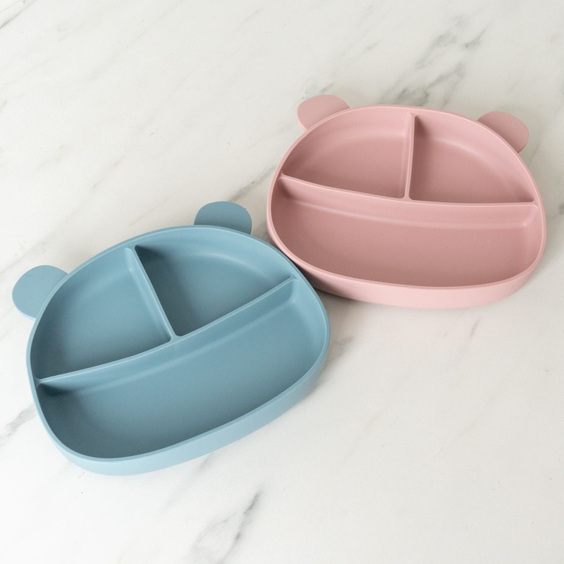 Silicone Suction Bear Plate
