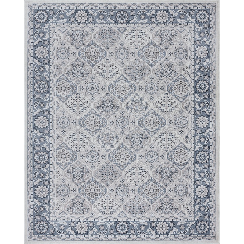 Tayse Oriental Area Rug NEX12-Rosalind Traditional Cut Pile Indoor Polypropylene