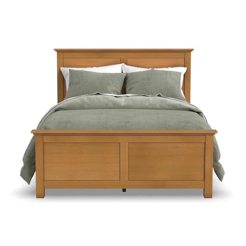 Traditional Queen Bed By Oak Park