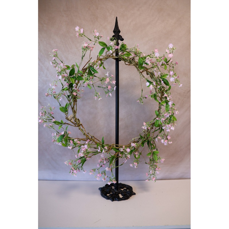 24″ Pink Fairy Blossom Wreath