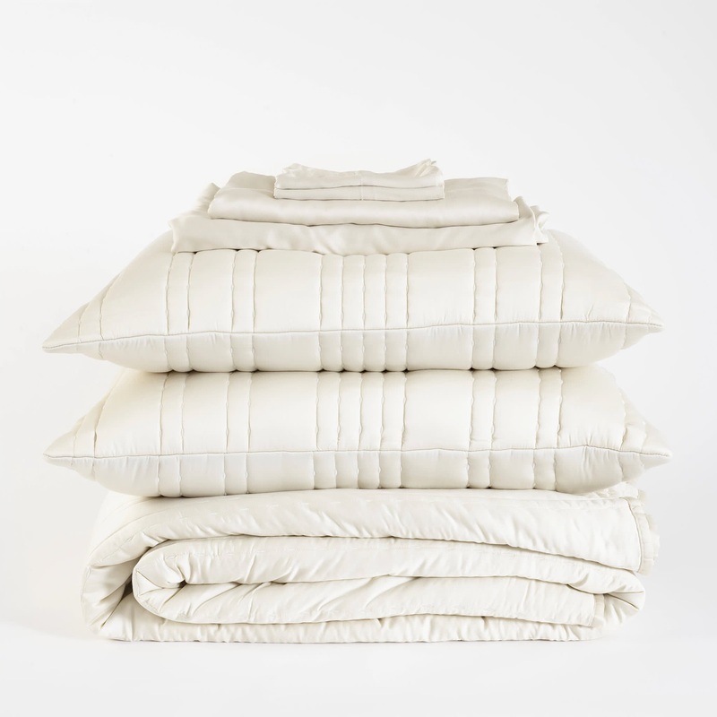 Blissful Bamboo Pearl Core Bedding Bundle | None