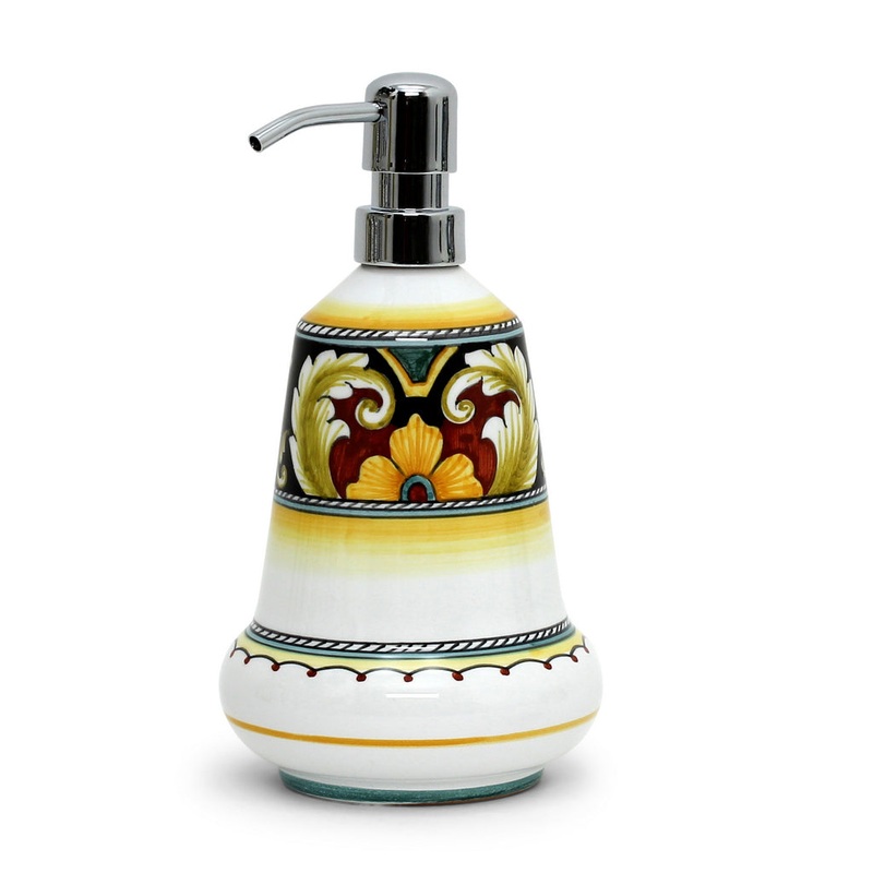 DERUTA VARIO: Liquid Soap/Lotion Dispenser with Chrome Pump (Medium 20 OZ)