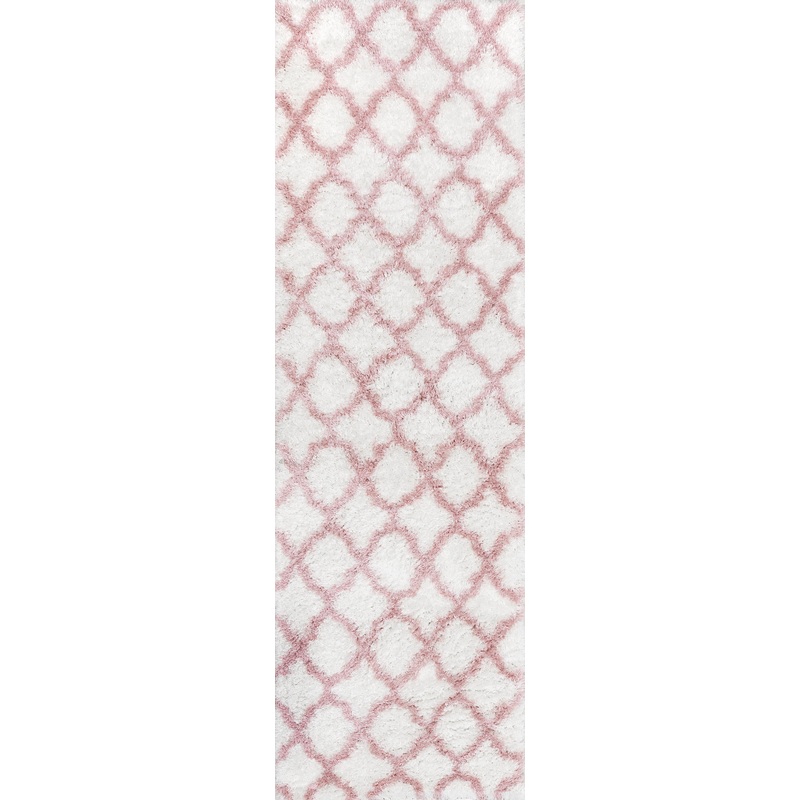 Diamond Rug | Baby Pink