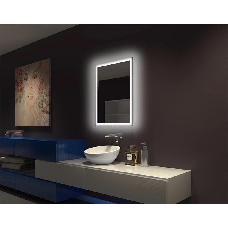 Paris Mirror Rectangle 24 x 32 LED Backlit Mirror