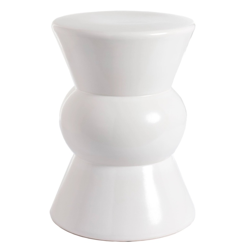 Teagan Stool | White