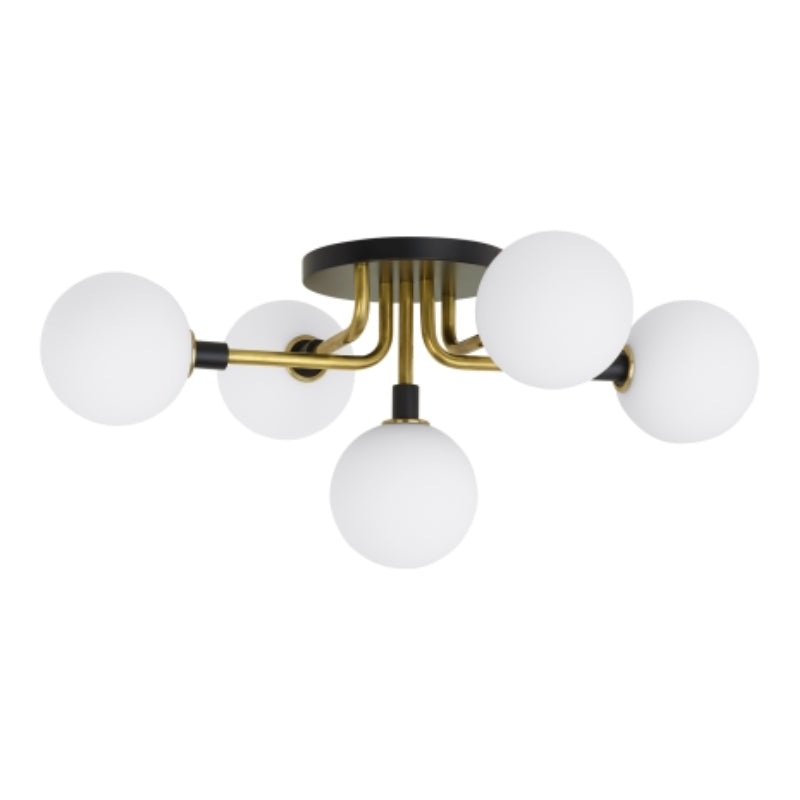 Visual Comfort 700FMVGO Viaggio 5-lt 22″ LED Ceiling Light