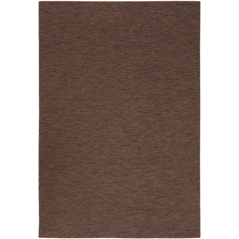 Nourison Washable Solutions Mocha Modern Rug WSL01