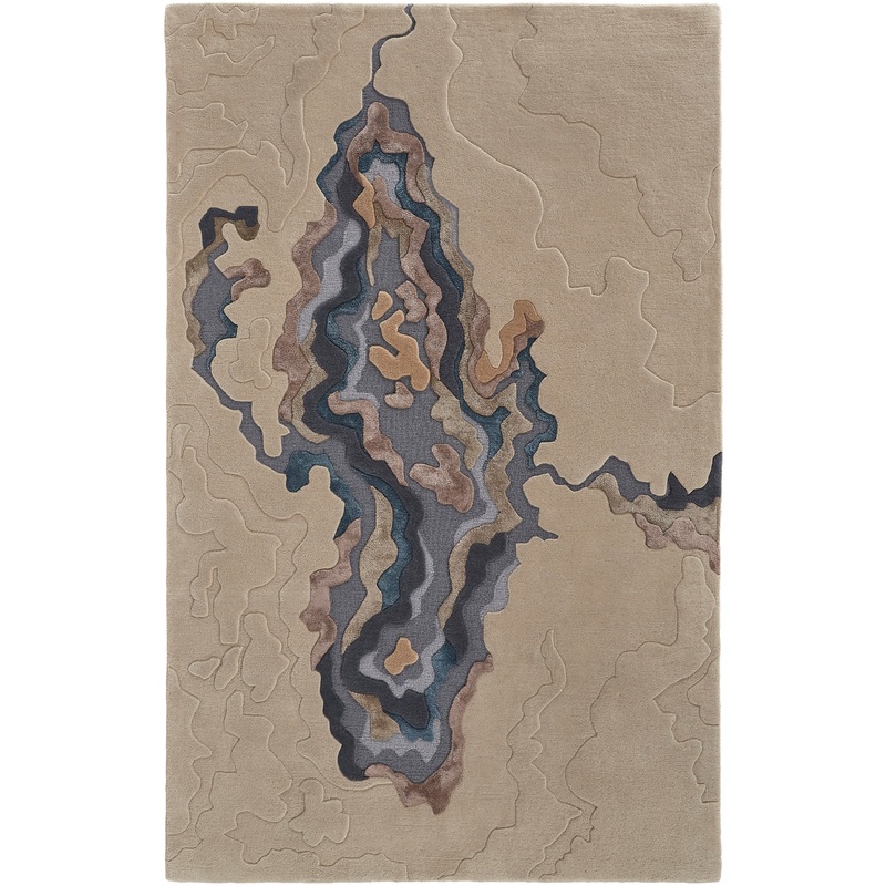 Serrano 8855F Hand Tufted Wool Indoor Area Rug by Feizy Rugs