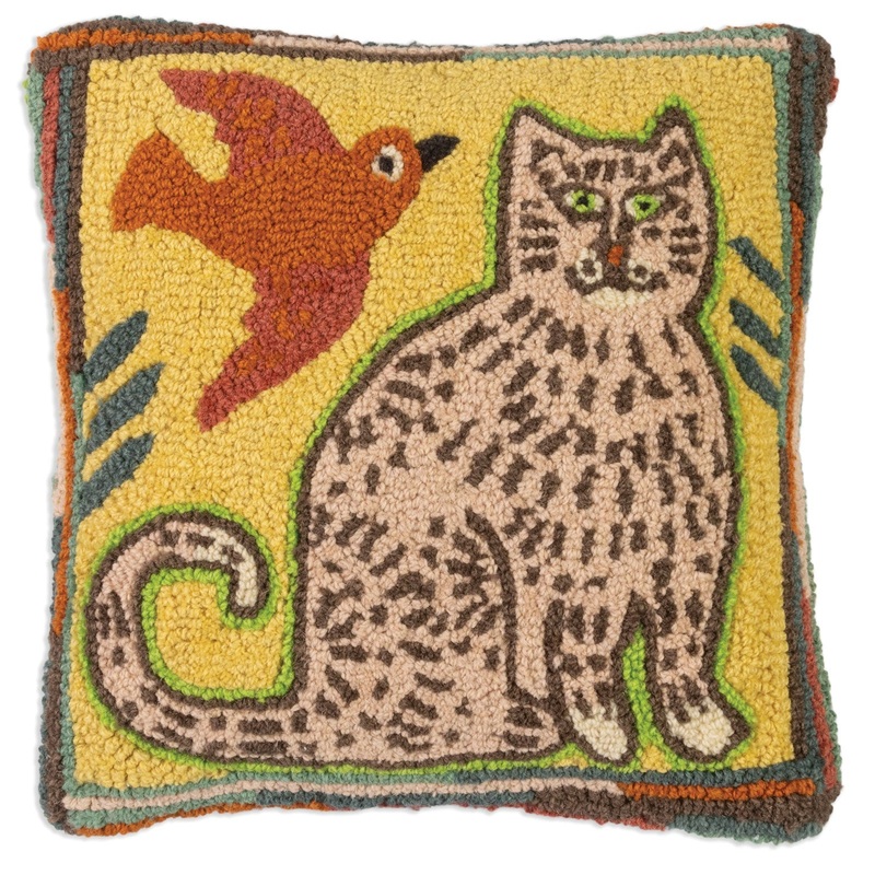 Tabby Cat – 18″ x 18″