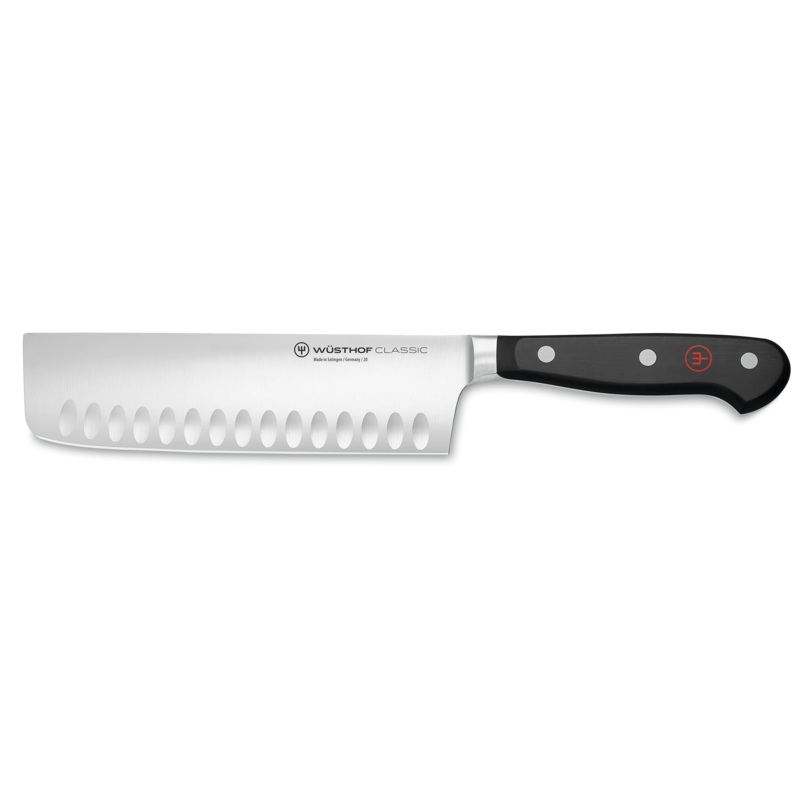 WUSTHOF Classic 7 Inch Nakiri, Hollow Edge Model 1040132617