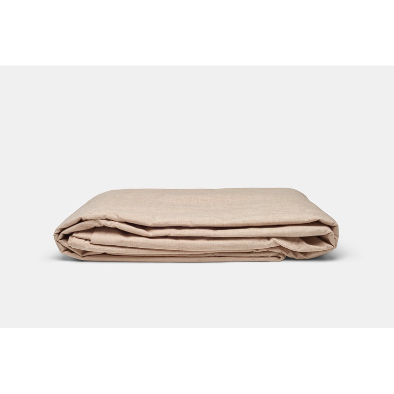 Natural Colored Cotton Duvet Cover Set