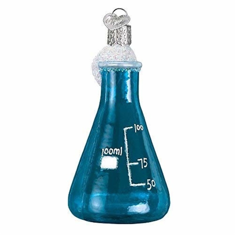 Old World Christmas Science Breaker Glass Blown Ornament