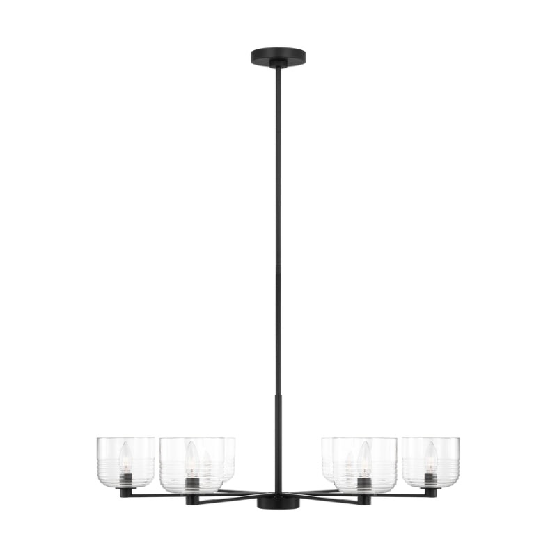 Visual Comfort DJC1216 Lochdale 6-lt 34″ Large Chandelier