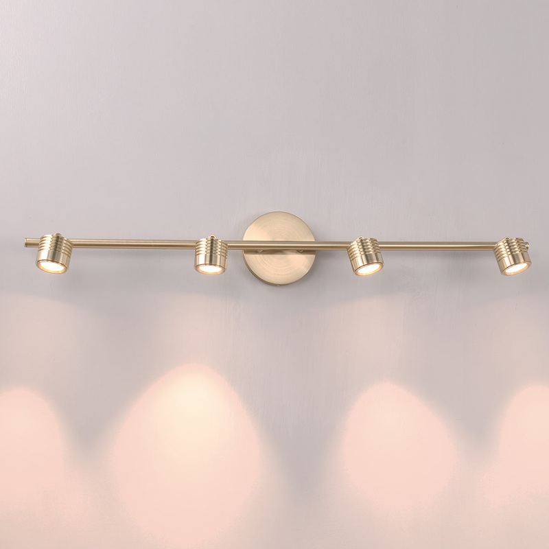 WAC TK-49534 34″ Wide Vector 33W LED Fixed Rail with 4 Fixtures