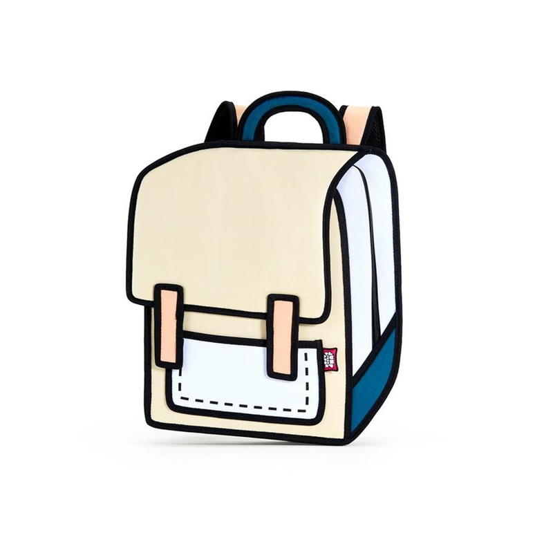 2D Backpack SPACEMAN TRIP POP Between the Stars Beige
