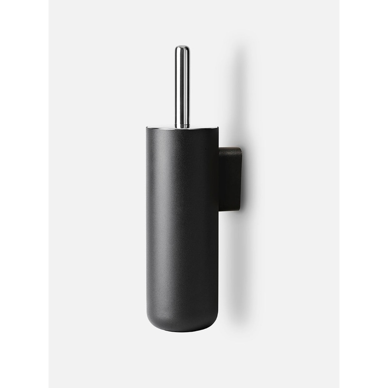 Black Bath Toilet Brush, Wall
