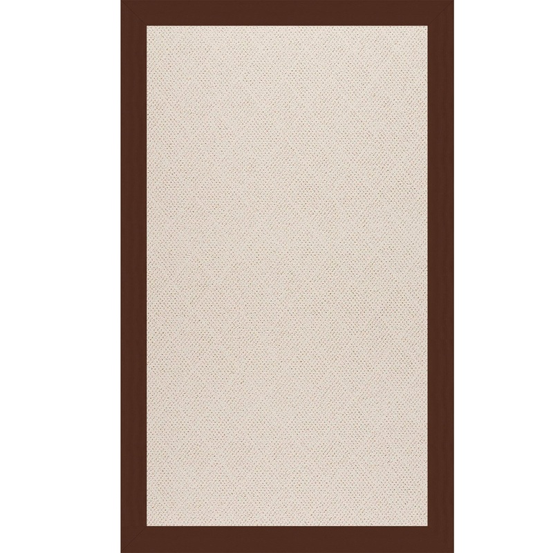 Creative Concepts-White Wicker Canvas Bay Brown