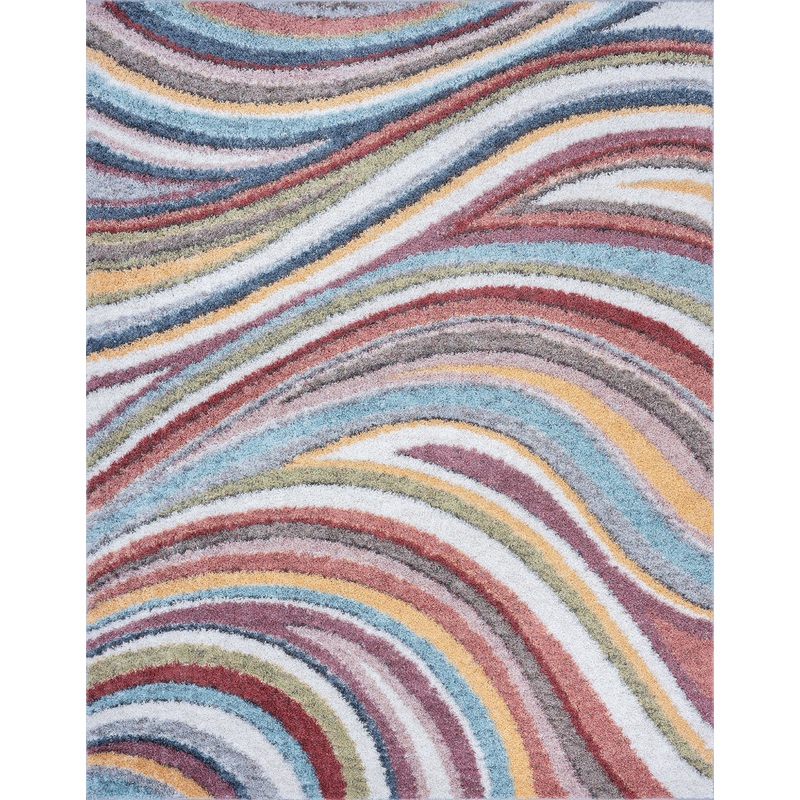 Palermo Shag-PLR14 Cut Pile Synthetic Blend Indoor Area Rug by Tayse Rugs