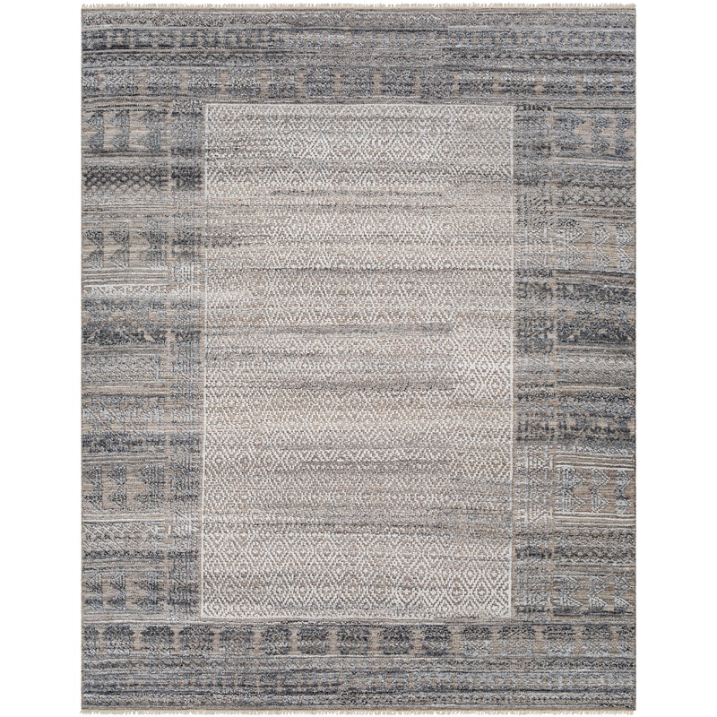 Pompei 31818 Hand Knotted Synthetic Blend Indoor/Outdoor Area Rug by Surya Rugs