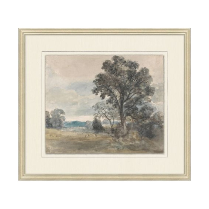 “Traditional Landscape II” Framed Art Print
