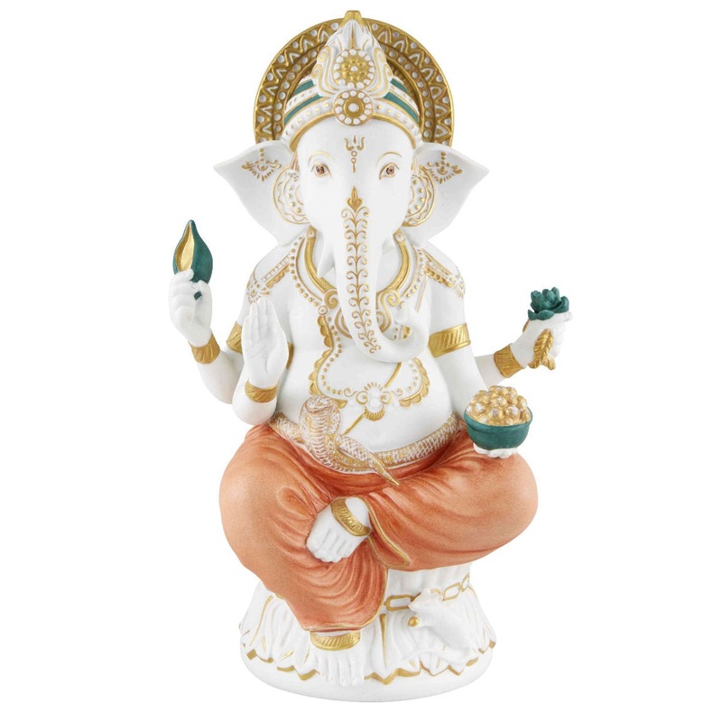 Vista Alegre Lord Ganesha Porcelain Figurine